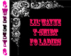 Lil Wayne Tee 4 Gurls