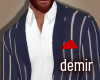 [D] Dell navy suit