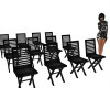 ! SET OF CHAIRS - BLACK