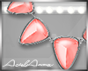 Pink Triangle  Necklace