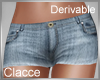 C derv jean shorts