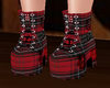 Crimson Clash Boots