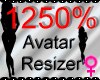 *M* Avatar Scaler 1250%