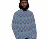 Guxxi Multi Blue Sweater