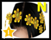 sunflower hair band
