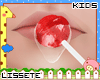 kids drool lollipop
