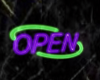 Neon Open Sign No BckGnd
