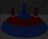 Blue and Red Thrones