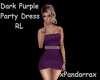 Drk Purp Party Dress RL