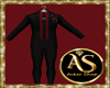 Business Black Wine Suit
