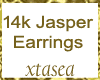14k Jaspers Earrings