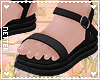 KID 🐈 Black Sandals