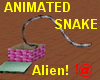 !@ Animated snake alien