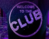 Club Sign Purple