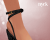 🅽 BRIZZY BLACK HEELS