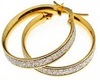 Gold Earrings & Bracelet