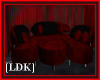 [LDK] Elegant couch Red