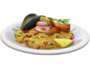 FOOD PAELAA PESCE
