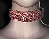 Choker Diamond red