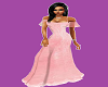 Long Pink Ballroom Gown