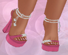 Heart Pink Heels