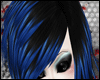 *Emo Hair Black/Blue