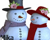Snowman Couple