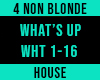 4NonBlonde-WhatsUp