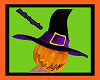 Witch pumpkin Head M