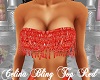 Celina Bling Top Red
