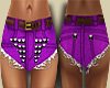 Kylie Shorts(Purple:Bm)