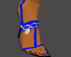 (PT) Blue heel w/ chain
