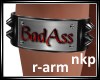 BadAss Upper arm band-R