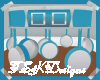 TSK-Lite Blue Pot Rack