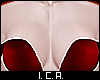 ICA - Corset Red Velvet