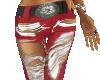 !CB-Caliente Red Jeans
