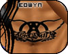 *E* Aerosmith male tatto