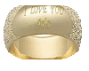 M I Love You Baby Ring 2