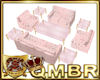 QMBR Sofa Set Blush Pink