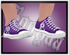 Low Top Converse Purp
