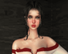 Red off shoulder