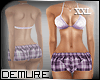 {D}Lilac Boxers+Top ~Xxl