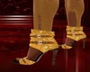 Gold Gis Heels