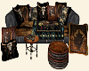 Log Cabin Couch/poses