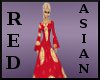 DDA's Red Asian Gown