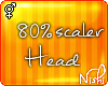 [Nish] 80% Head Scaler