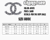 White VVS Chanel Tee