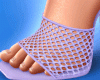 Purple Crochet Heels