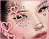 ♰ Sadica Face Tattoo