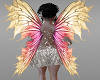 Gold Pink Fairy Wings